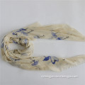 lady's infinity scarf,animal crane printing viscose scarf shawl